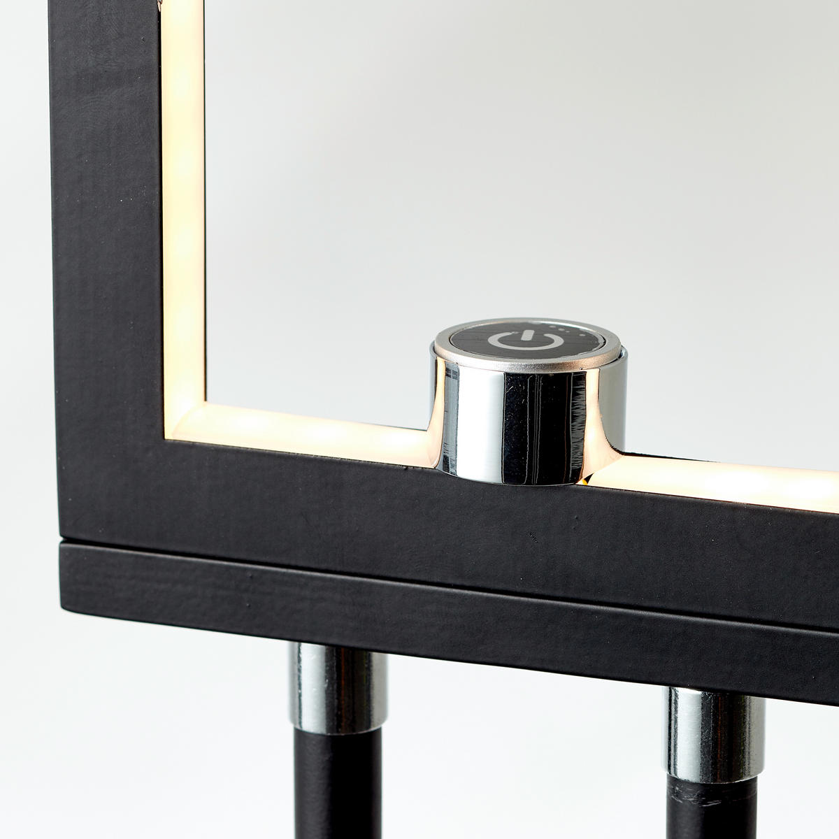 LED-STEHLEUCHTE - Schwarz, Design, Kunststoff/Metall (27/15/150cm) - Brilliant