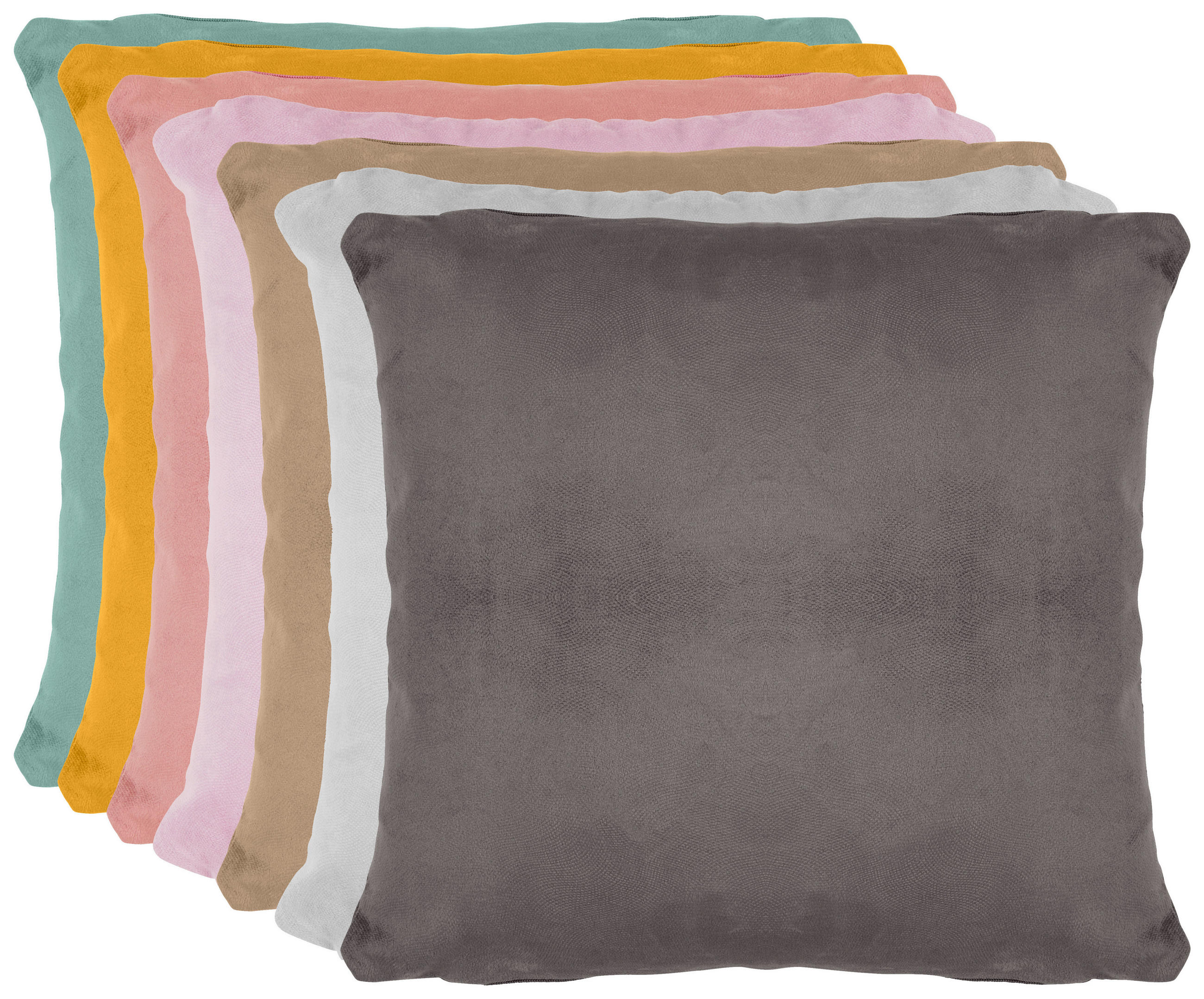 ZIERKISSEN 40/40 cm - Altrosa, Basics, Textil (40/40cm) - Novel
