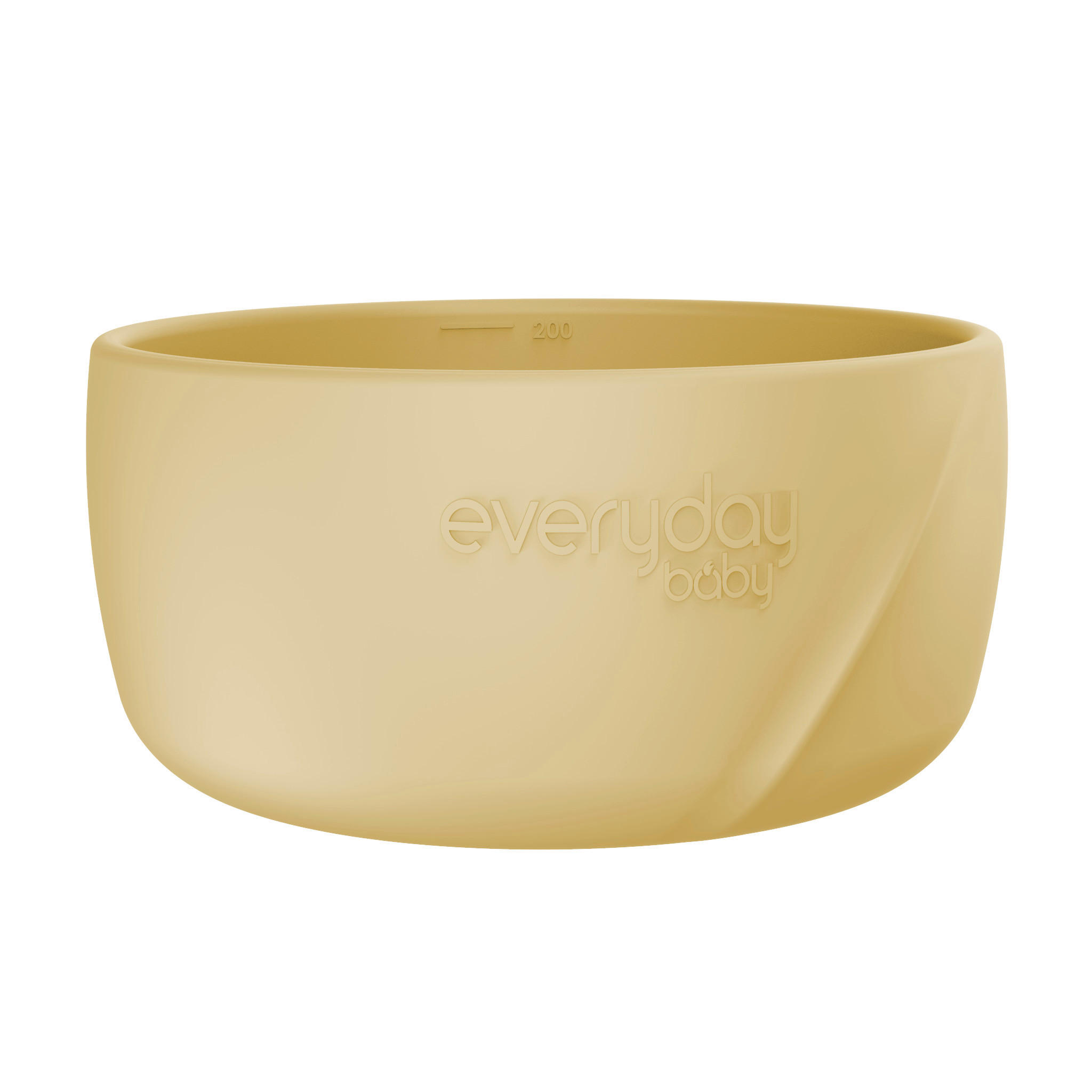 DJEČJE POSUĐE   - žuta, Basics, prirodni materijali (19,8/10,1/0,45cm) - Everyday Baby