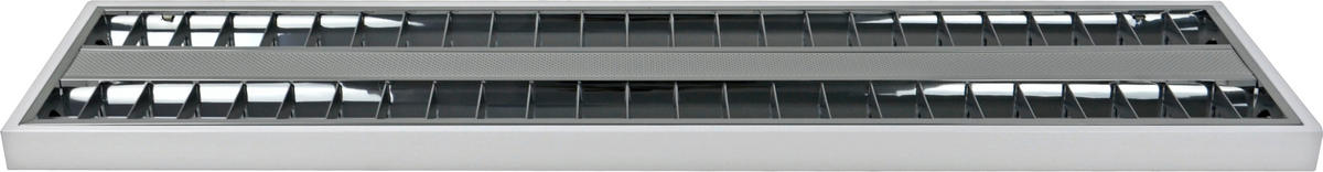 LED-DECKENLEUCHTE Nostal LED 124,5/31,2/4 cm   - Weiß, Basics, Metall (124,5/31,2/4cm)
