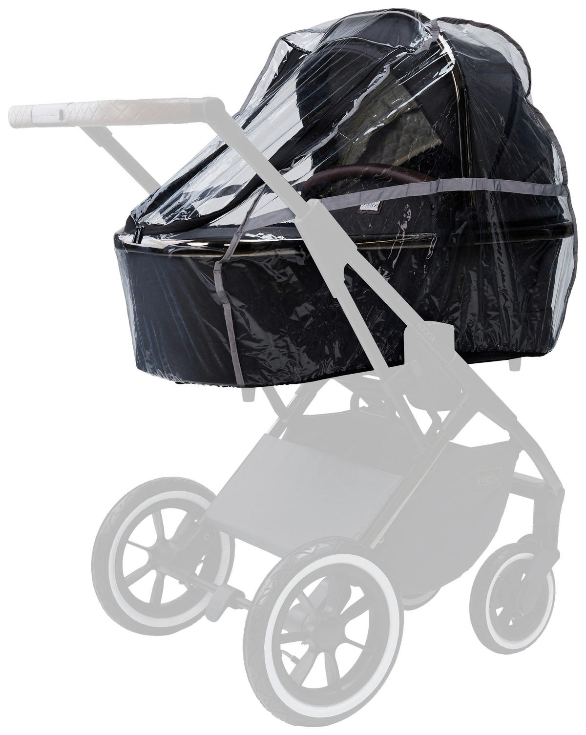 DEŽNA PREVLEKA - prozorno, Basics, umetna masa (24,5/24/20cm) - Moon