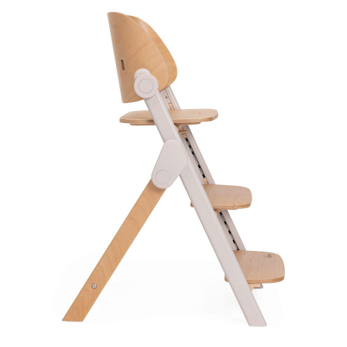 HOCHSTUHL Meraviglia Buchefarben, Hellgrau Fossil/Buche  - Buchefarben/Hellgrau, Basics, Holz/Kunststoff (44/63-83/55cm) - Chicco