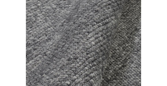 HANDWEBTEPPICH 200/200 cm Helsinki Anthrazit  - Anthrazit, Basics, Textil (200/200cm) - Linea Natura