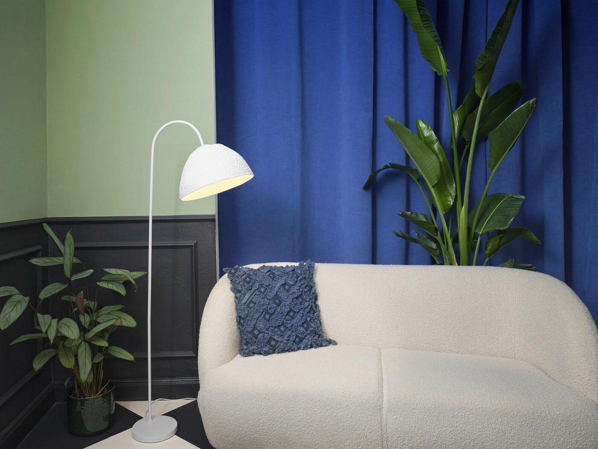 STEHLEUCHTE 37.5/60.3/153 cm   - Basics, Papier/Metall (37.5/60.3/153cm) - Osram