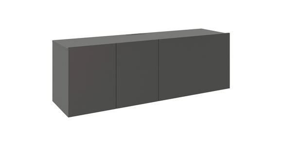 LOWBOARD  in 150/50/42 cm  - Anthrazit, Design, Holzwerkstoff (150/50/42cm) - Hom`in