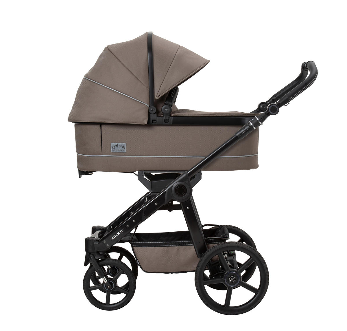 KINDERWAGENSET Outdoor Activity  - Cappuccino, Basics, Textil (58,5/115/102cm) - Hartan