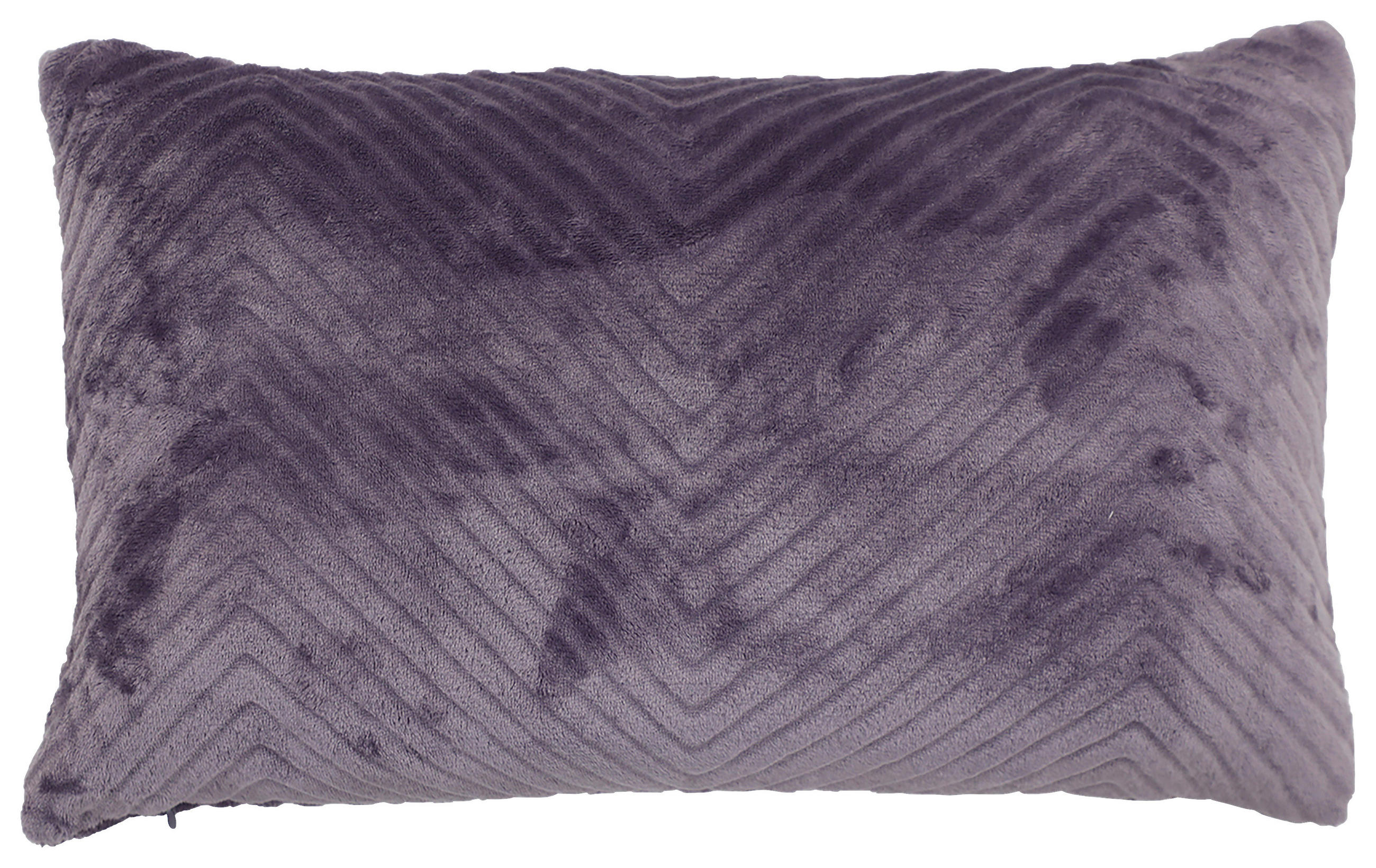 OKRASNA BLAZINA  ZICK-ZACK    30/50 cm         - lila, Basics, tekstil (30/50cm) - Novel