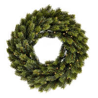 KRANZ - Grün, LIFESTYLE, Kunststoff (40cm) - X-Mas