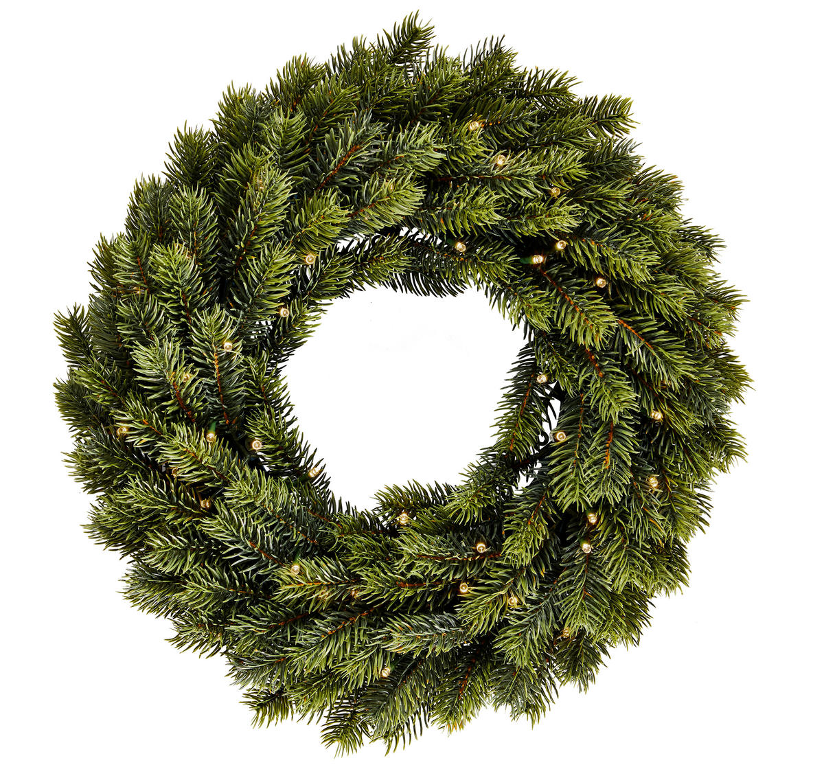 KRANZ - Grün, LIFESTYLE, Kunststoff (40cm) - X-Mas