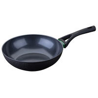 WOKPFANNE Hamburg Keramikbeschichtung 28 cm  - Schwarz, Basics, Metall (28cm) - Chefkoch+Fackelmann