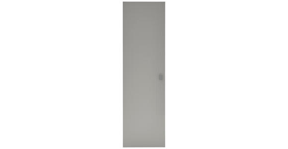 GARDEROBENSCHRANK 52/182/36 cm  - Sandfarben/Alufarben, Design, Holzwerkstoff/Metall (52/182/36cm) - Dieter Knoll