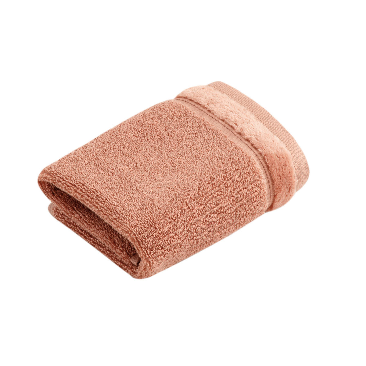 SEIFTUCH 30/30 cm Pure Braun  - Braun, Basics, Textil (30/30cm) - Vossen