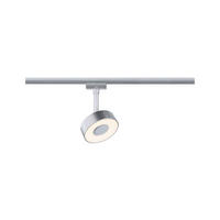 SCHIENENSYSTEM-STRAHLER - Chromfarben, Basics, Kunststoff/Metall (9,8/15,4/5,0cm) - Paulmann