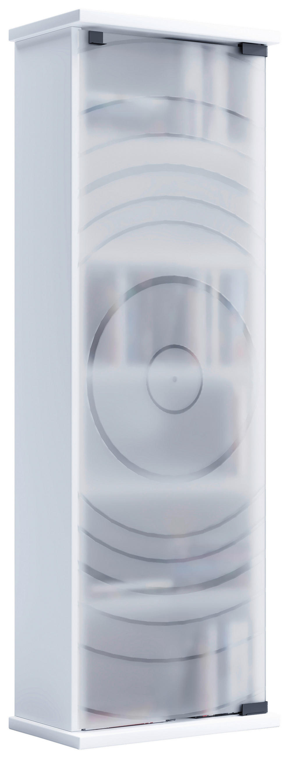 CD-HYLLA 31/92/18 cm  - vit, Design, trämaterial/glas (31/92/18cm) - MID.YOU