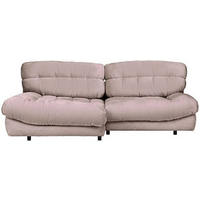 HÖRNSOFFA i plysch beige  - beige/svart, Design, textil/plast (170/250cm) - MID.YOU