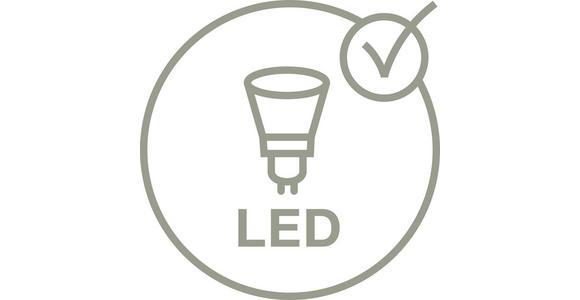LED-STRAHLER 14/15,5/8 cm - Alufarben/Nickelfarben, Basics, Kunststoff/Metall (14/15,5/8cm) - Novel