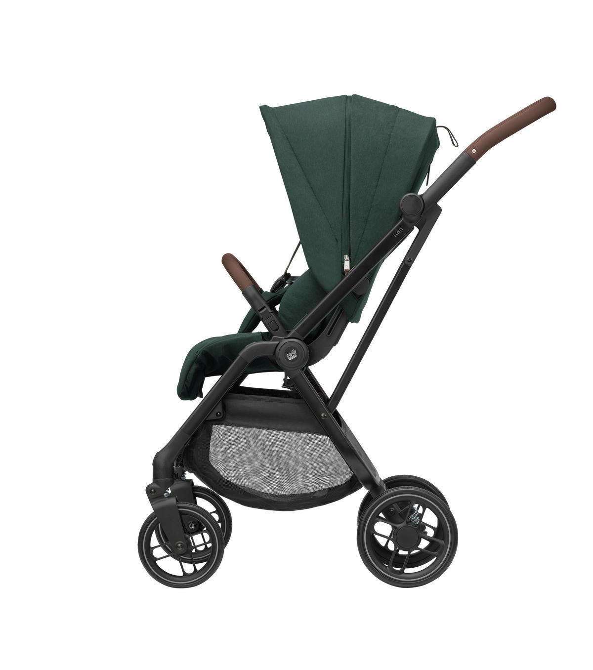 KIŠOBRAN KOLICA  Leona 2  - zelena/crna, Osnovno, metal/plastika (46,5/103,5/85,5cm) - Maxi-Cosi
