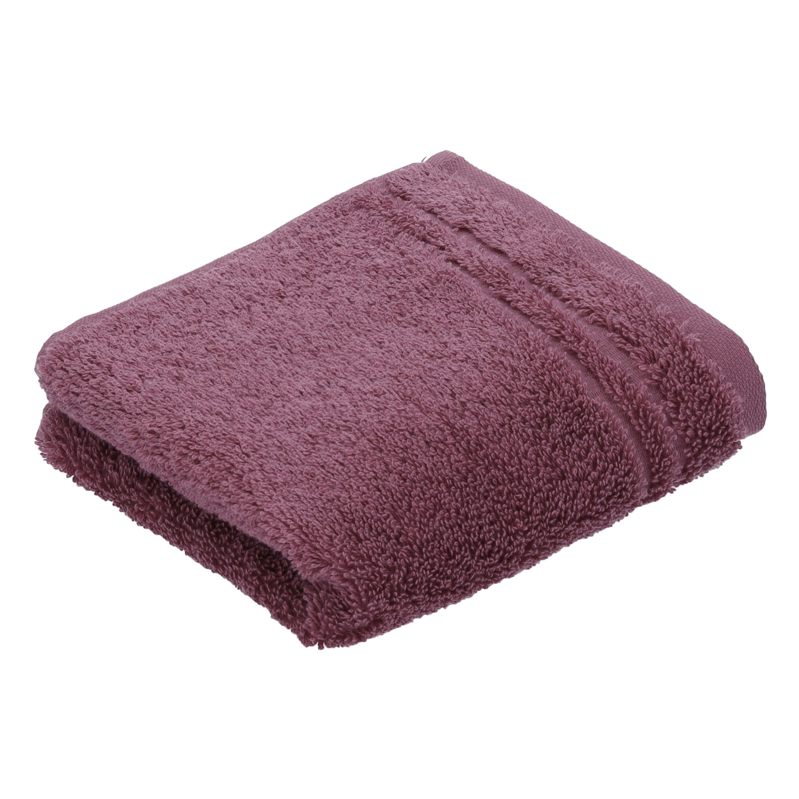 VENDÉGTÖRÖLKÖZŐ 30/50 cm bordó  - bordó, Basics, textil (30/50cm) - Vossen