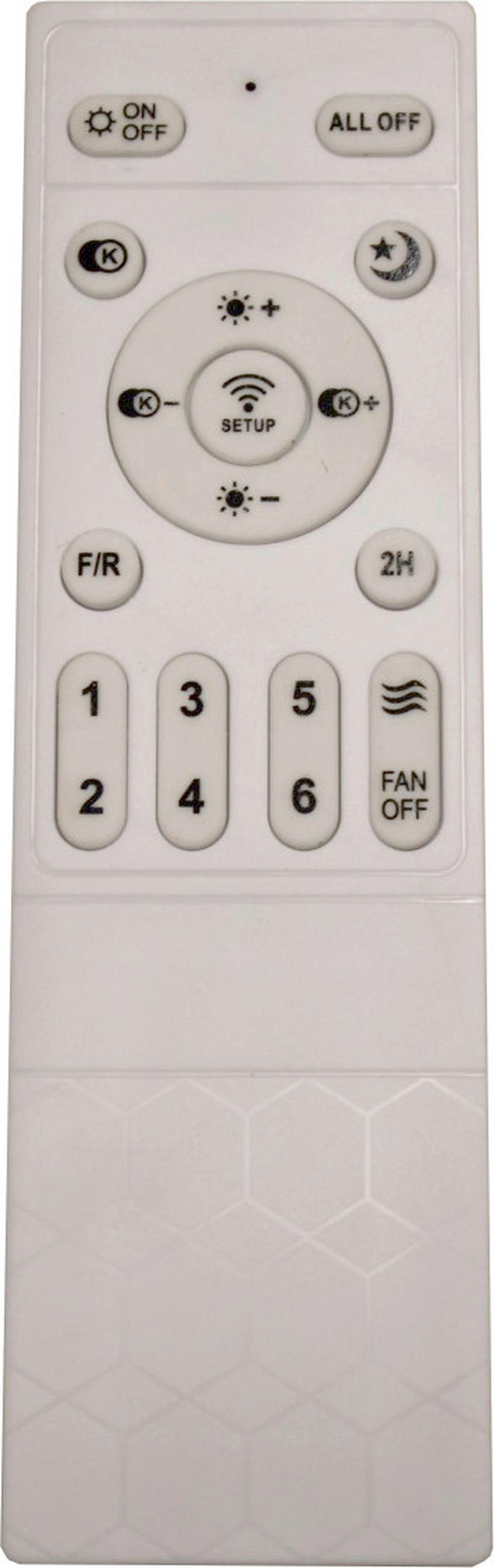 STROPNÍ VENTILÁTOR, 106,6/27,5 cm  - bílá/čiré, Konvenční, kov/plast (106,6/27,5cm) - Globo
