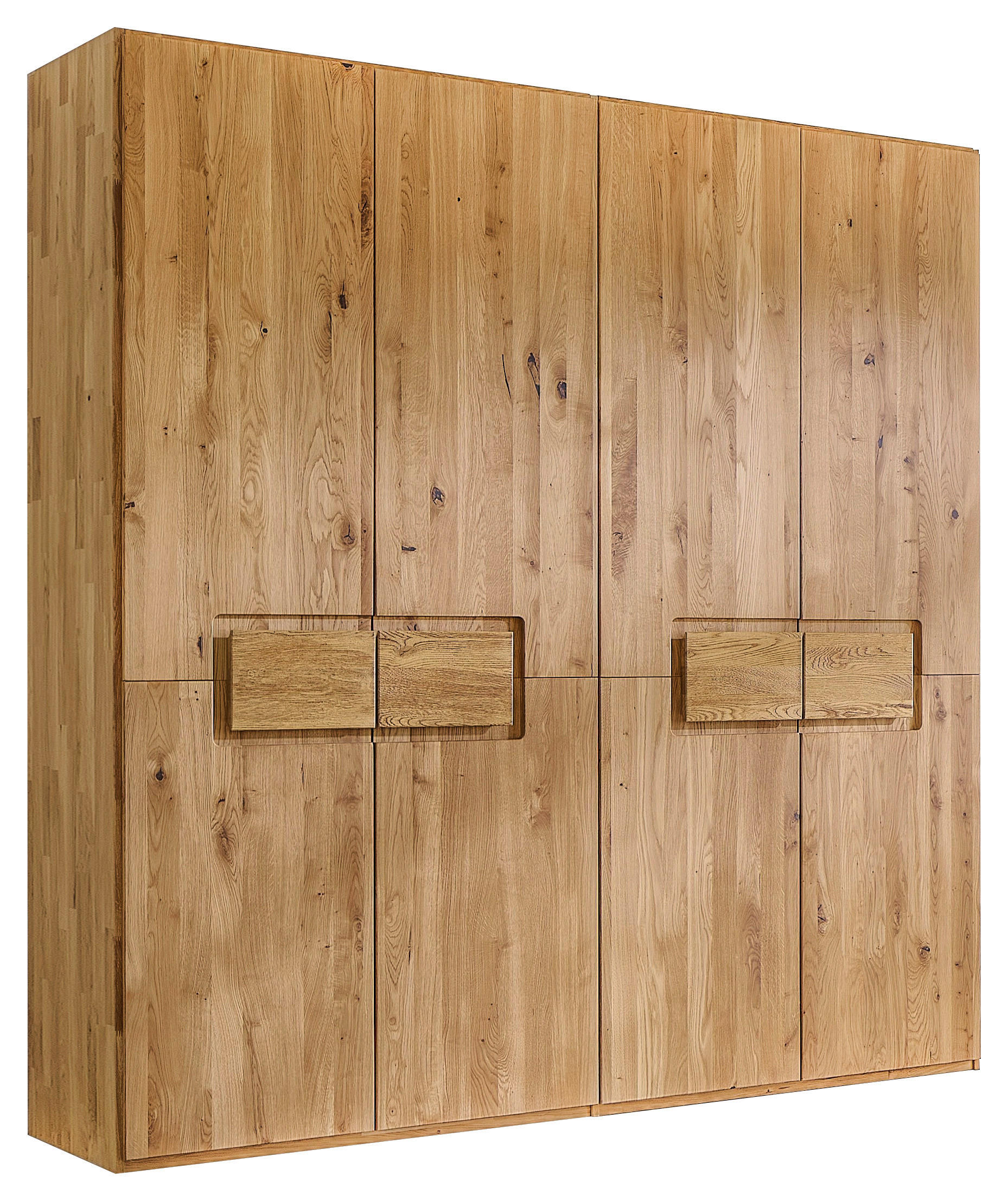 DREHTÜRENSCHRANK  in Eichefarben  - Wildeiche/Eichefarben, MODERN, Holz (202/223/62cm) - MID.YOU