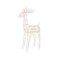 LED-DEKOLEUCHTE  - Silberfarben, KONVENTIONELL, Metall (21,00/53,00/85,00cm)