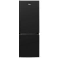 KÜHL-GEFRIER-KOMBINATION 49,5/143/56,2 cm KG 320.2 SCHWARZ 50CM E 175L  - Schwarz, Trend, Metall (49,5/143/56,2cm) - Bomann
