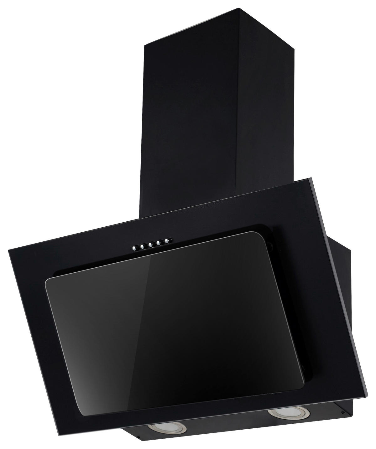 DUNSTABZUGSHAUBE CH33060SB  - Schwarz, Trend, Glas/Metall (59,5/68,1-101,1/29cm) - Respekta