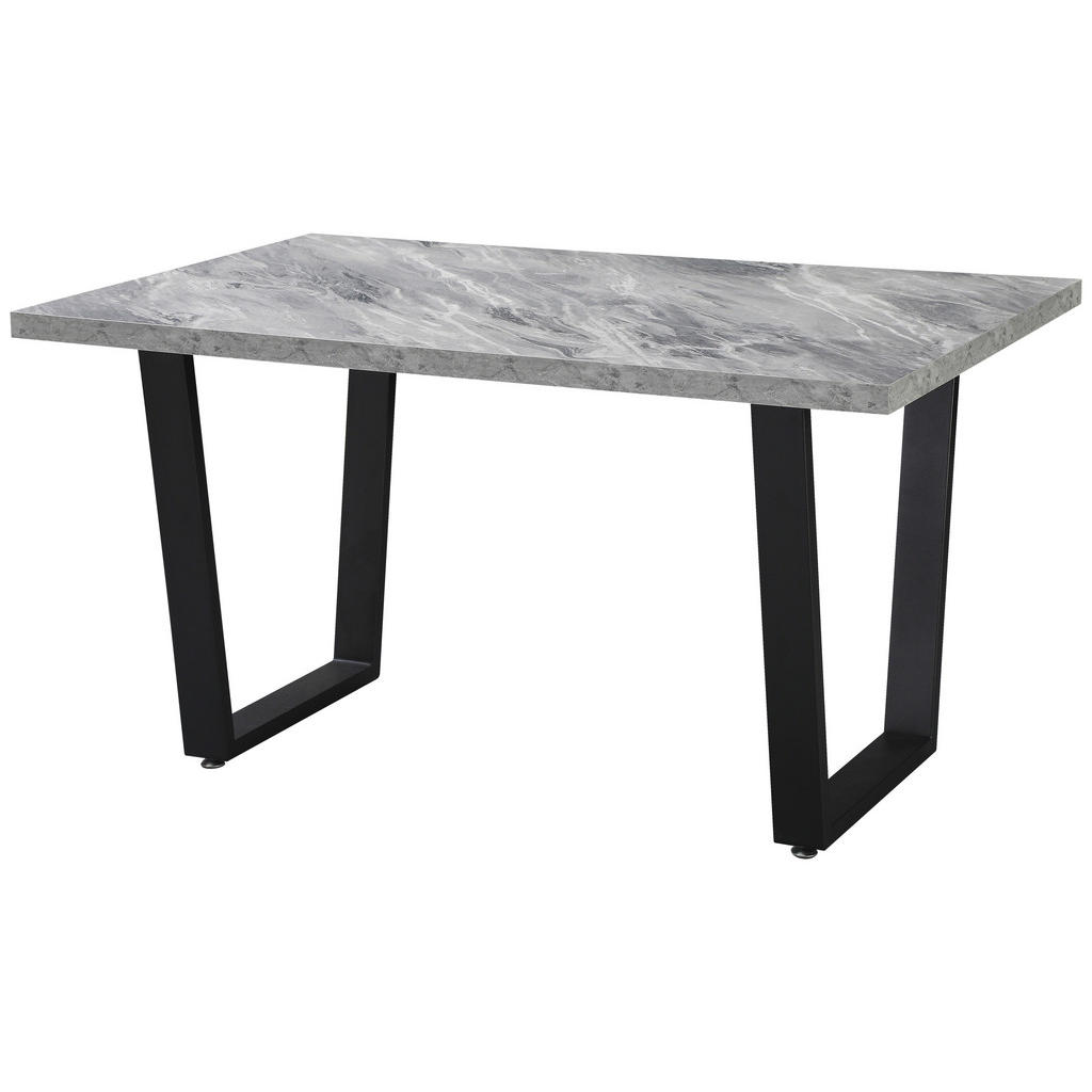 Esstisch Melbourne 140x90cm Grau