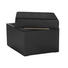 SITZWÜRFEL Lederlook Schwarz - Schwarz, Design, Textil (53/43/53cm) - Carryhome SITZWÜRFEL Lederlook Schwarz - Schwarz, Design, Textil (53/43/53cm) - Carryhome