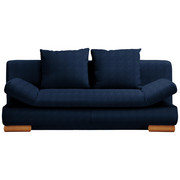 SCHLAFSOFA in Textil Blau - Blau, Design, Holz/Textil (200/87/93cm) - Venda