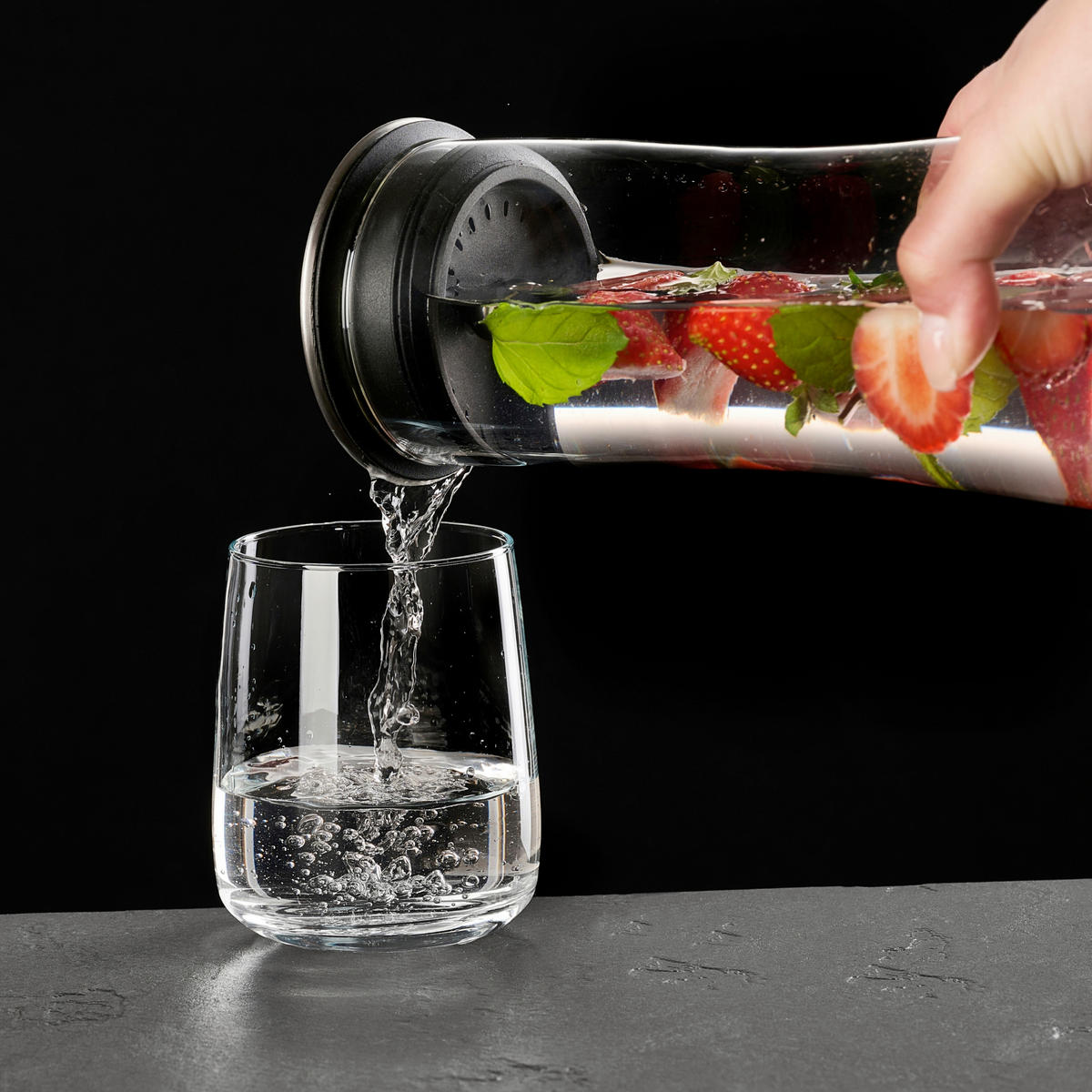 KARAFFE 1,4 L    - Klar, KONVENTIONELL, Glas (1,4l) - Ritzenhoff Breker