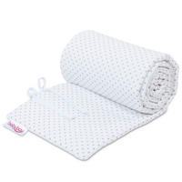 Nestchen Pique Babybay Original   24/149 cm  - Weiß/Grau, Basics, Textil (24/149cm) - Babybay