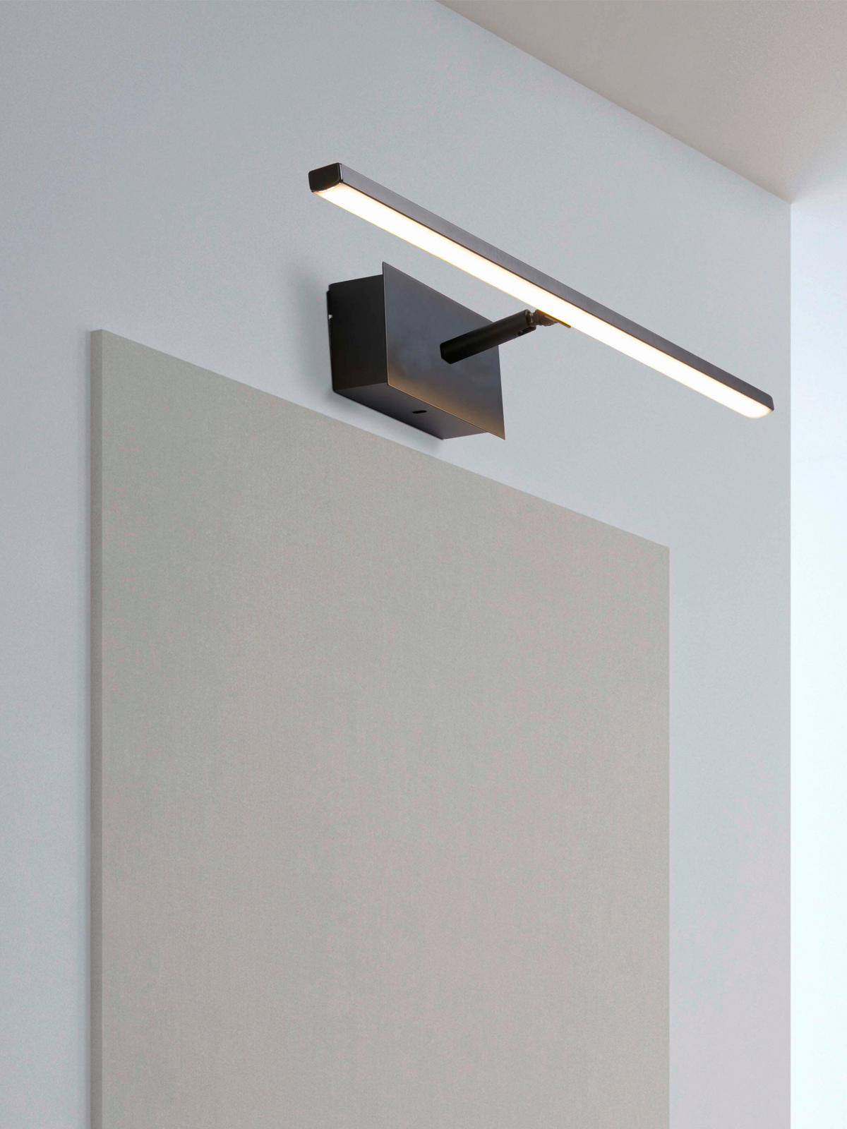 BADEZIMMER-WANDLEUCHTE - Chromfarben, Basics, Glas/Metall (41/8/10cm)