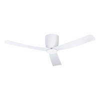 DECKENVENTILATOR 12 W  132/24,2 cm    - Weiss, Design, Kunststoff/Metall (132/24,2cm) - Eglo