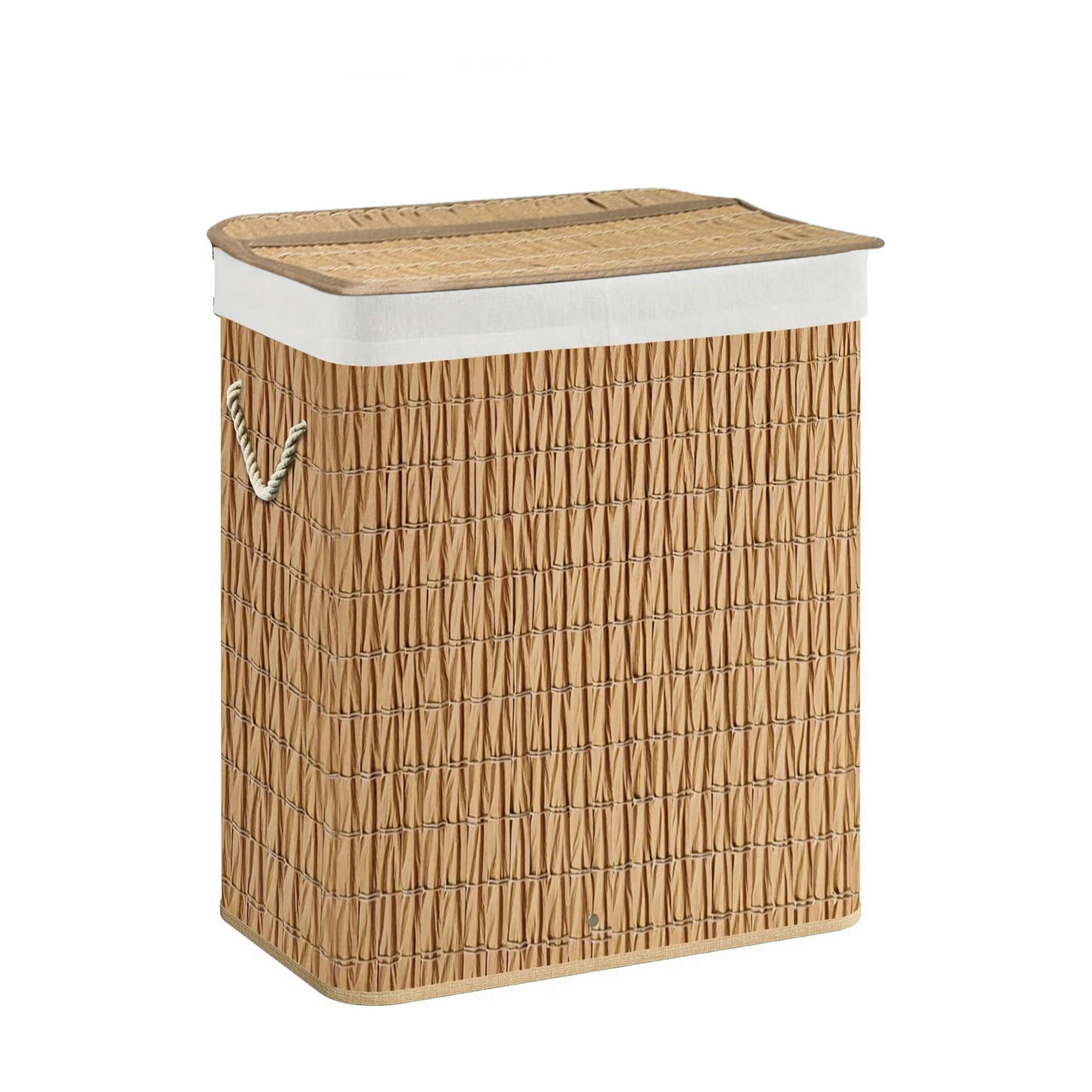 WÄSCHEKORB - Braun, MODERN, Kunststoff (52/63/32cm) - MID.YOU
