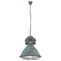 HÄNGELEUCHTE Anouk 47,5/130 cm   - Grau, LIFESTYLE, Glas/Metall (47,5/130cm)