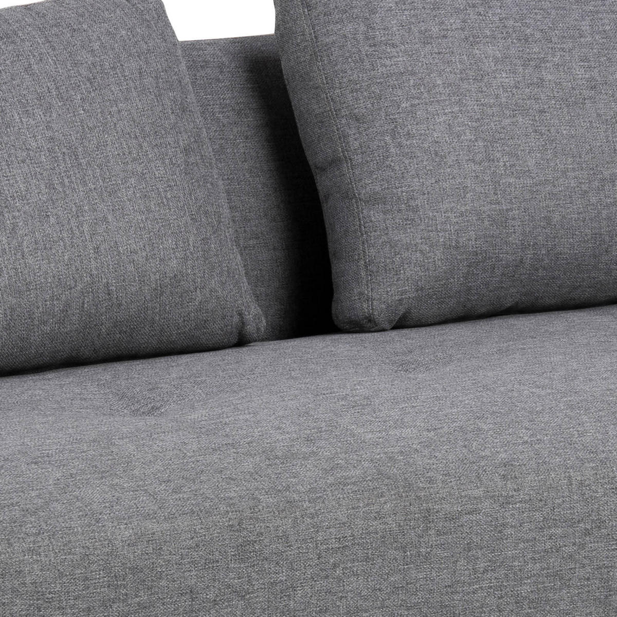 SCHLAFSOFA in Grau, Eichefarben  - Eichefarben/Grau, Design, Holz/Textil (180/74/86cm) - MID.YOU