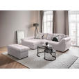 ECKSOFA Beige Flachgewebe  - Beige/Schwarz, Design, Kunststoff/Textil (175/278cm) - Xora