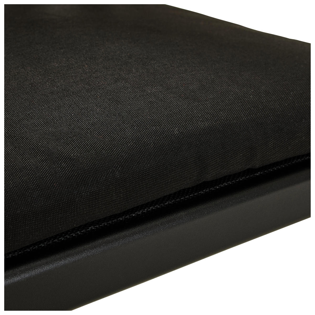 STOLICA SLOŽIVA  prirodne boje, crna  metal, plastika, tekstil      - prirodne boje/crna, Design, metal/tekstil (64/79,5/59cm) - Dieter Knoll