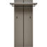 GARDEROBENPANEEL lackiert Schlammfarben - Schlammfarben, Design (62-84/155/32cm) - Dieter Knoll