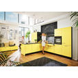 EINBAUKÜCHE   - Gelb, Design, Holzwerkstoff - Novel