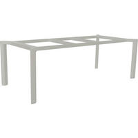 TISCHGESTELL 220/100/73 cm Metall  - Greige, Design, Metall (220/100/73cm) - Stern