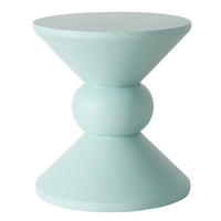 BEISTELLTISCH Türkis rund  - Türkis, Basics, Keramik (40/35cm) - Boltze Home