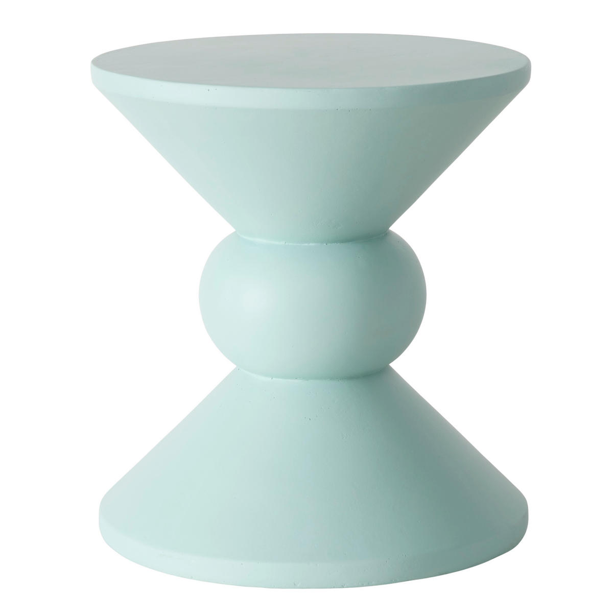 BEISTELLTISCH Türkis rund  - Türkis, Basics, Keramik (40/35cm) - Boltze Home