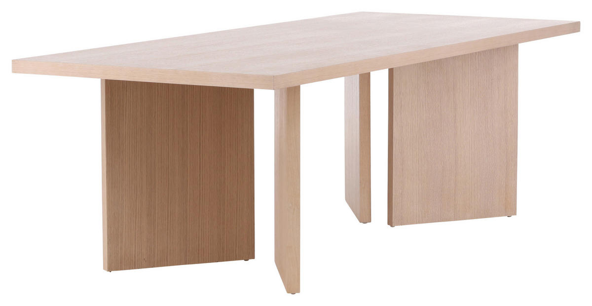 MATBORD i trä, trämaterial 240/100/74 cm   - beige, Design, trämaterial/trä (240/100/74cm) - Livetastic