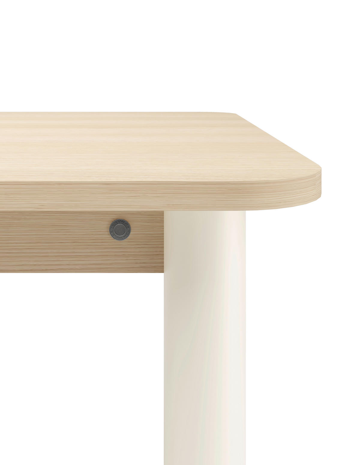 ESSTISCH in Metall, Holzwerkstoff 140/90/76 cm   - Hellbraun/Weiß, Natur, Holzwerkstoff/Metall (140/90/76cm) - Tom Tailor