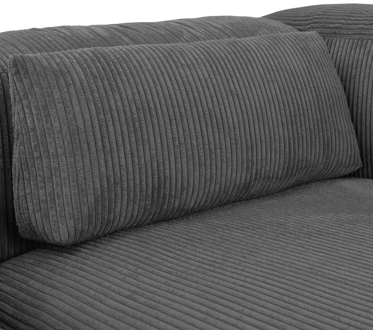 RÜCKENKISSEN  - Grau, Design, Textil (60/25/12cm) - Max Winzer