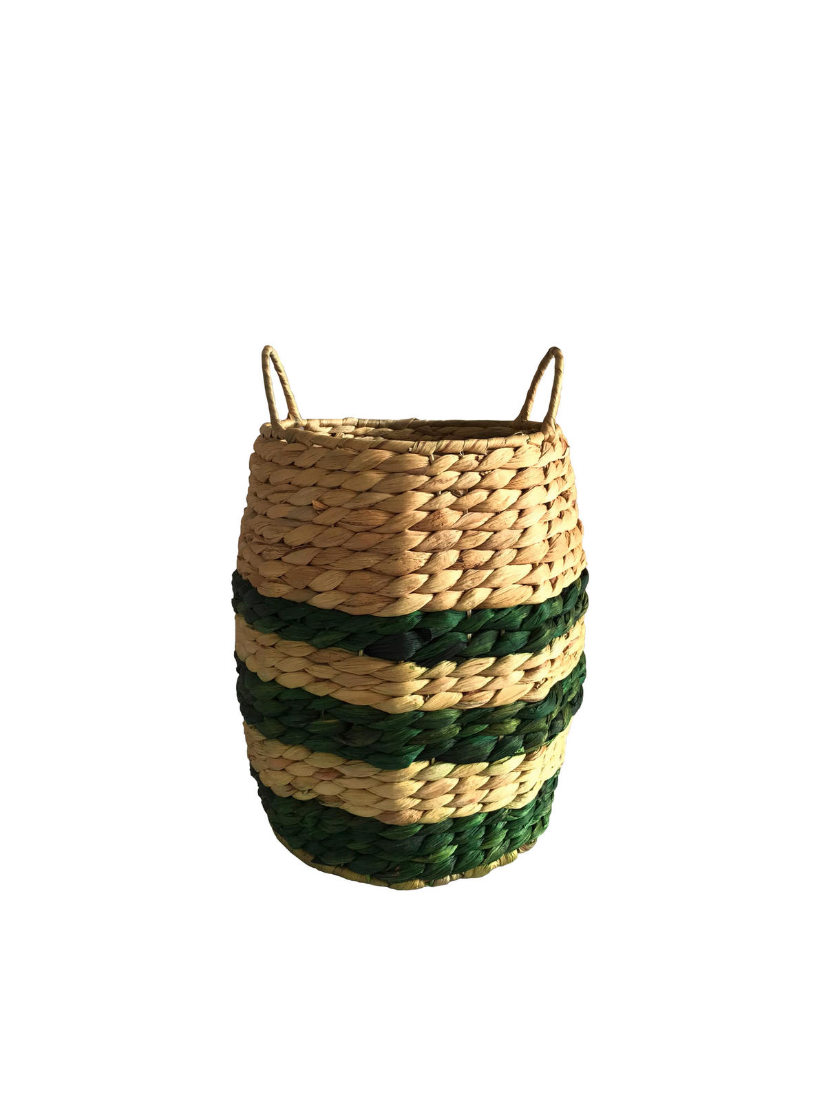 REGALKORB  - Naturfarben/Grün, Basics, Naturmaterialien/Metall (20/28cm) - Landscape