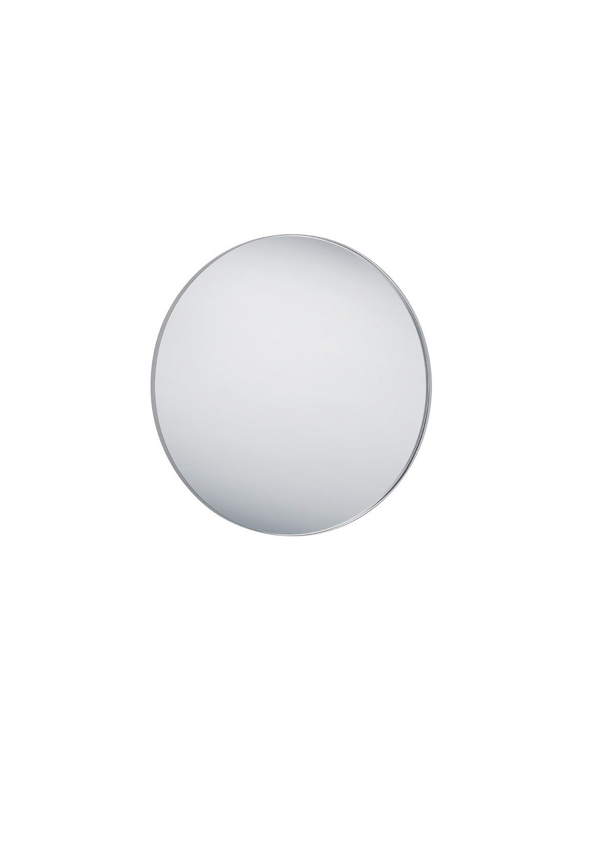 WANDSPIEGEL Silberfarben  - Silberfarben, Trend, Glas/Metall (80/80/2,8cm) - Boxxx