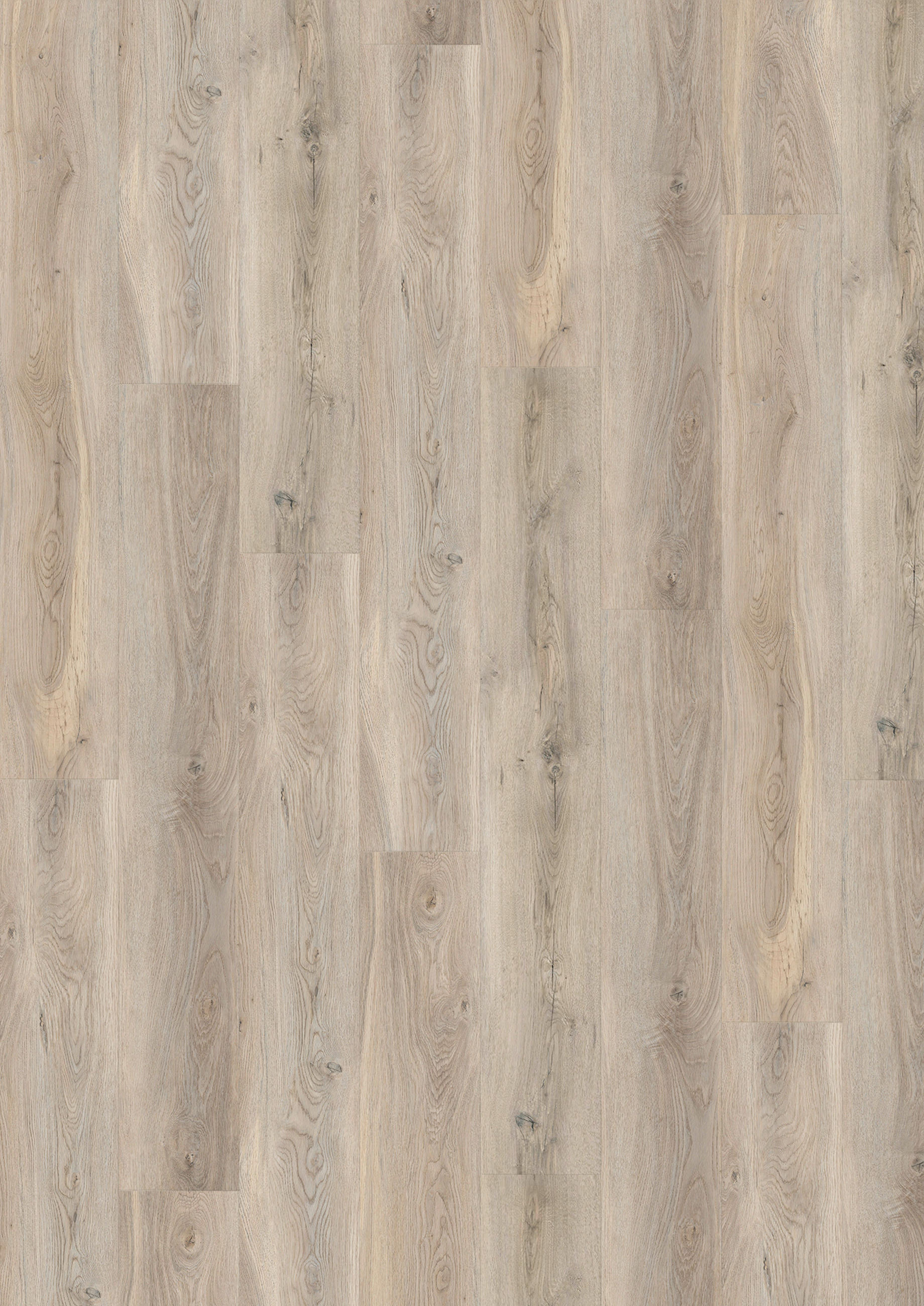 VINYLBODEN SPC 3,2mm  per  m² - Eichefarben, Basics, Kunststoff (18,2/122/0,32cm)